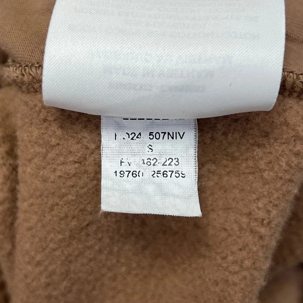 Jordan Mens Essential Fleece Sweatpants Size Small Brown Plaid Checkered Joggers